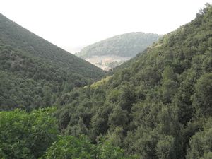 Azrou through the valley
