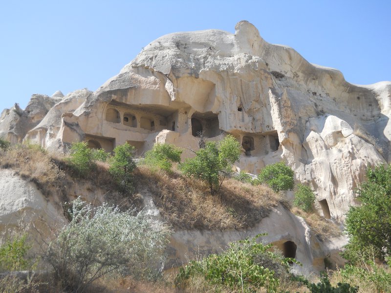Rose Valley,  carved out caves