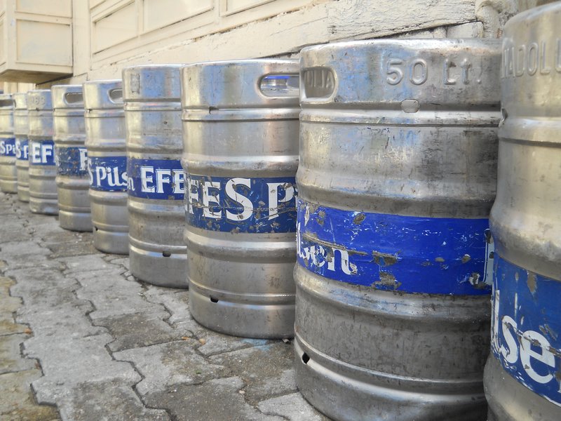 kegs of Efes!