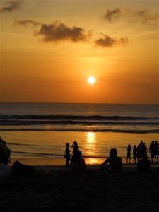 Sunset Kuta Beach