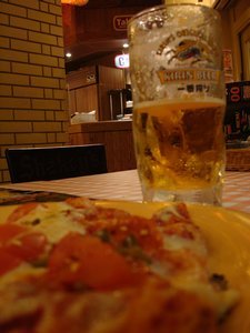 Beer and Pizza