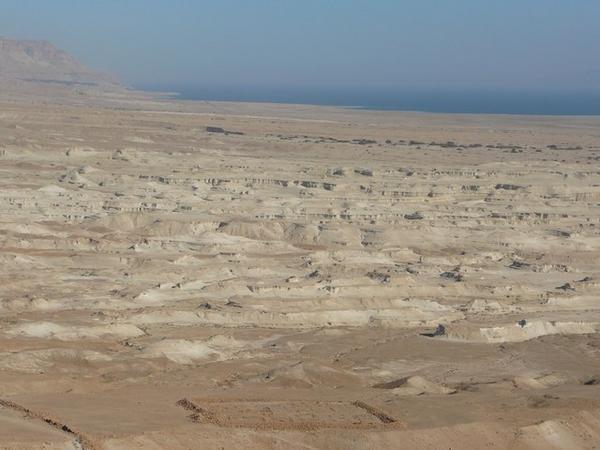 Dead Sea desert landscape