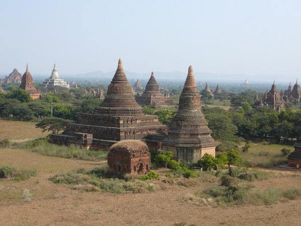 Temples as far as the eye can see