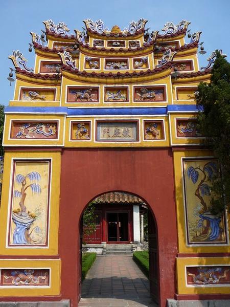 Ornate entrance