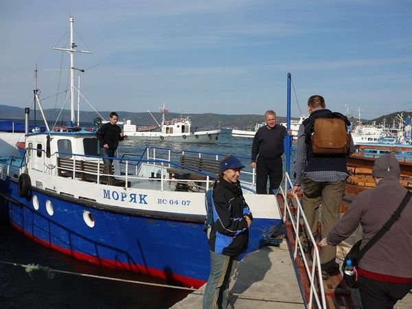 Lake Baikal boat trip