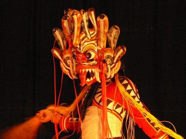 Mask dancer