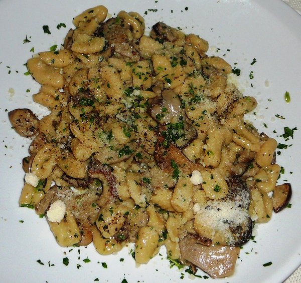 pasta with porcini mushrooms