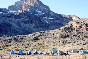 Mawenzi Tarn campsite (4330m)