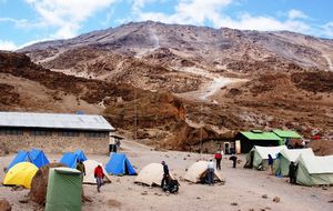 Kibo Hut campsite (4700m) 