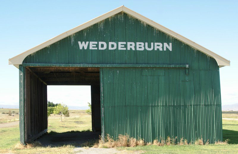 famous Wedderburn shed