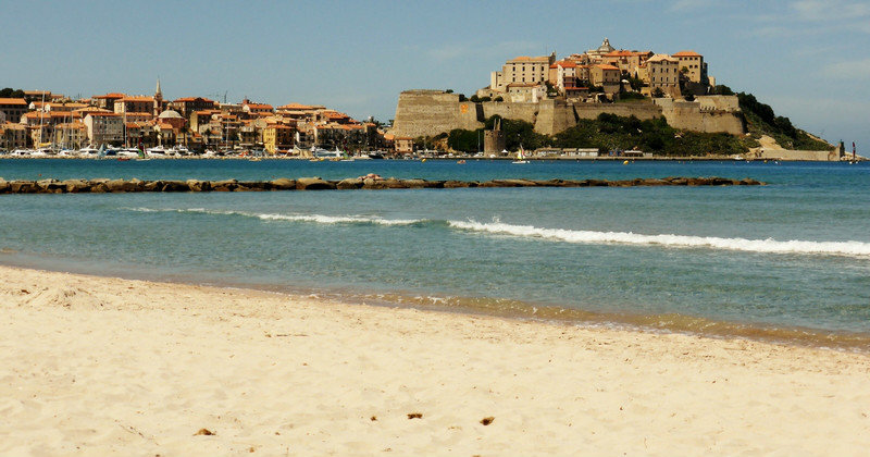 Calvi beach
