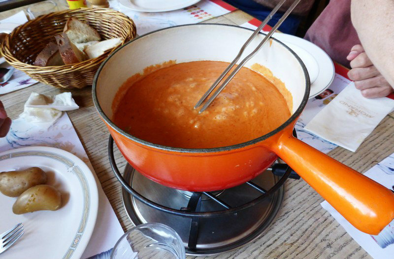 fondue tomate