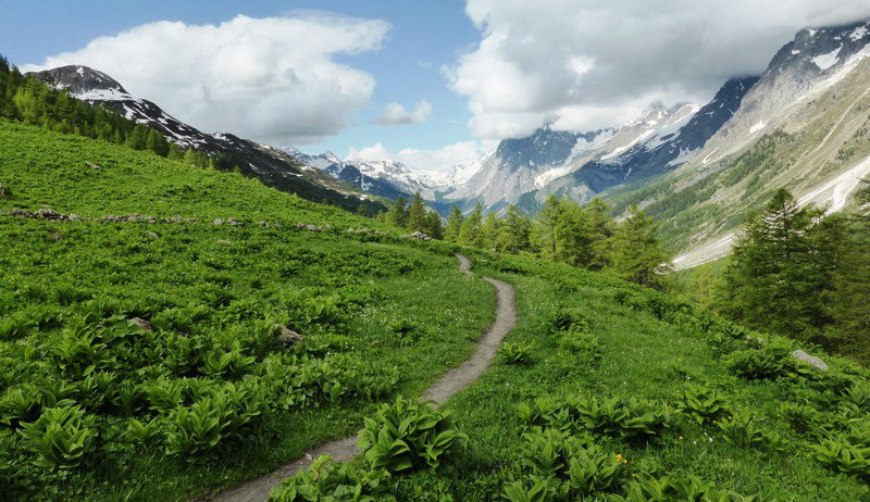 day 6 - day hike from Val Ferret to Courmayeur