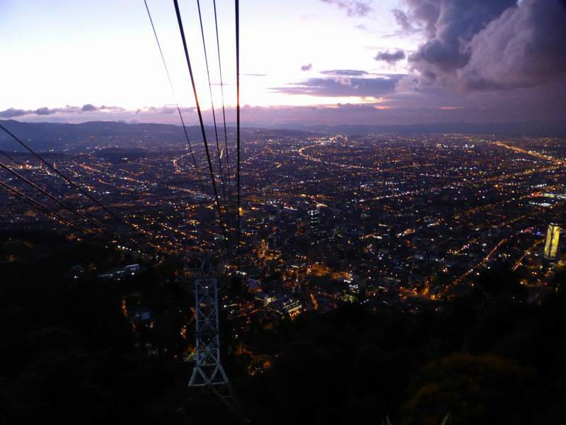 Bogota sunset