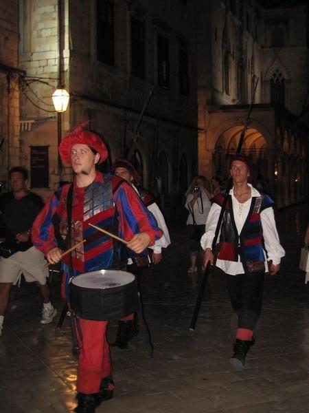 Changing of guards, Dubrovnik