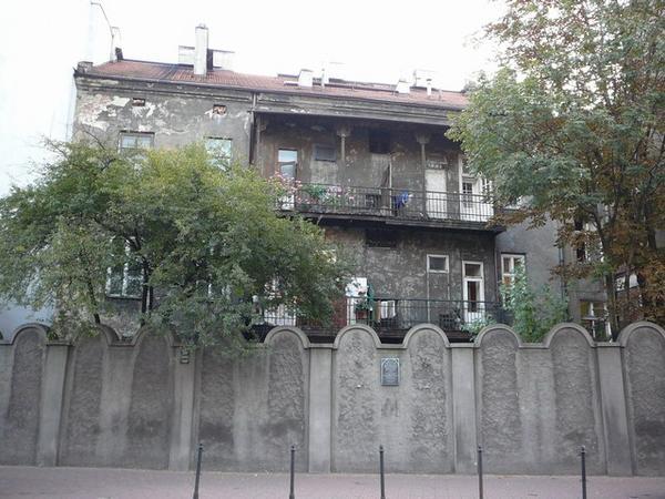 Remains of the ghetto wall