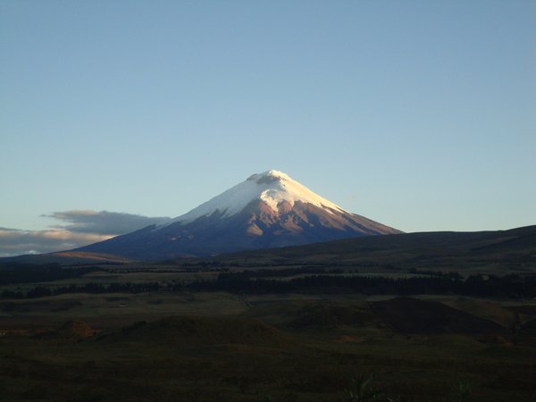 Cotopaxi at sunset