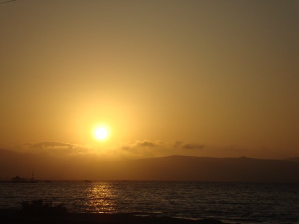 Sunset in Paracas