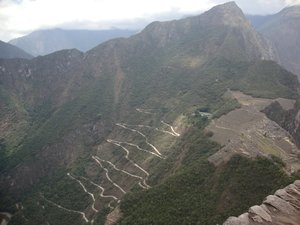 Machu Picchu - to think we walked up to it!