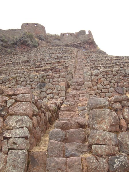 The Incas loved stairs
