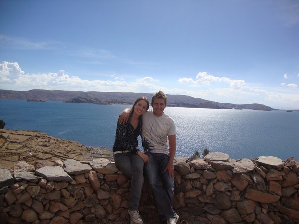 Stunning views over Titicaca