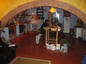 The kitchen in Greta
