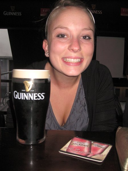 My first Guinness
