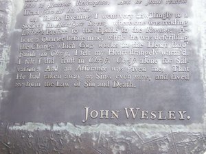 Wesley's conversion site