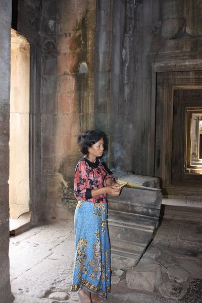 Inside Angkor Wat