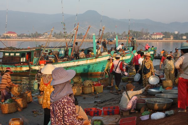 Early morning Fishmarket