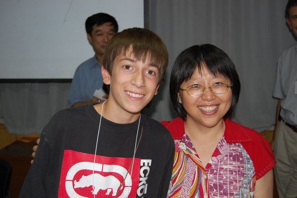 Matt and Professor Li