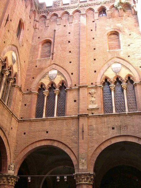 Medieval building Siena