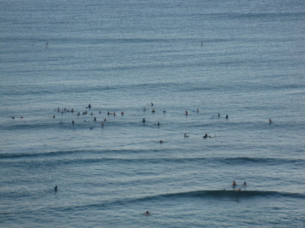 Surfers Waiting for the Perfect Wave.....Tranquility