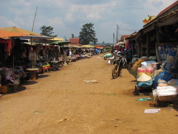 Markt in Paksong