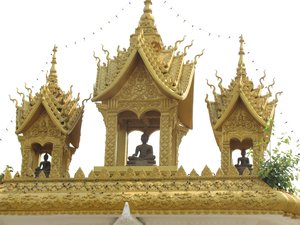 Eingangstor zum Pha That Luang