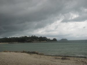 Aufkommender Sturm in Sri Thanu