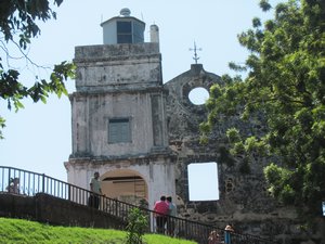 Ruinen der portugiesischen St-Pauls-Kirche