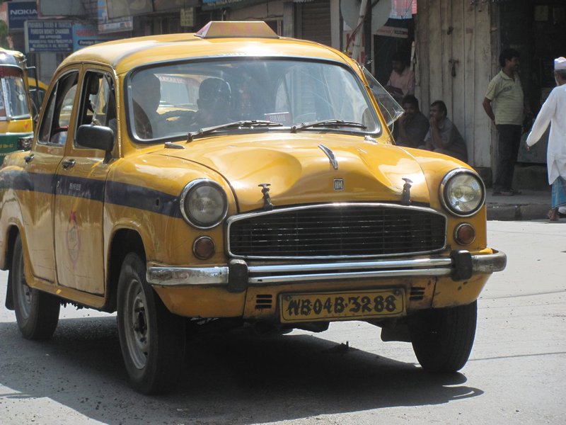 Typisches Taxi