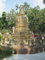 Stupa im Tempel-Garten