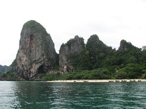 Blick auf den Pranang-Strand