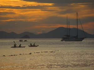 Sonnenuntergang an Railay West