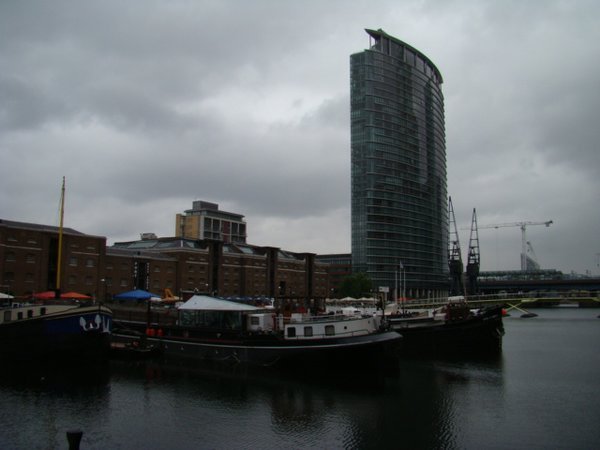 London Docklands at Canary Warf