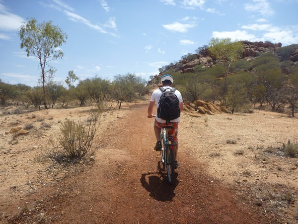 Cykletur i Alice Springs