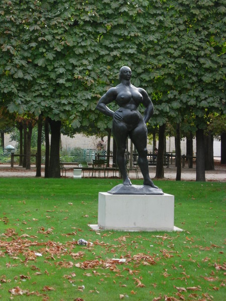 Woman in Tuilleries