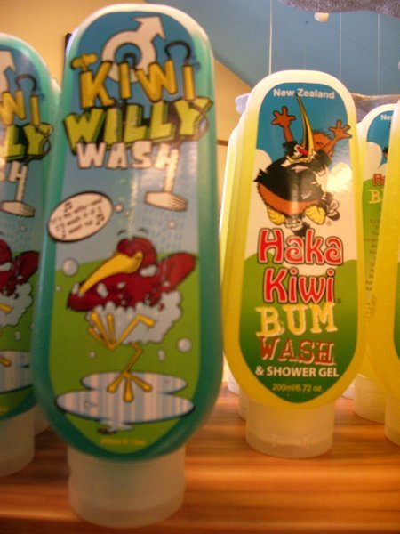 Kiwi Willy Wash and Bum Wash!