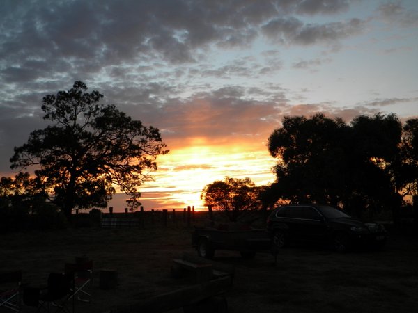 SUNSET AT OXLEY