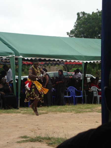 Traditional Dancer at the Funeral