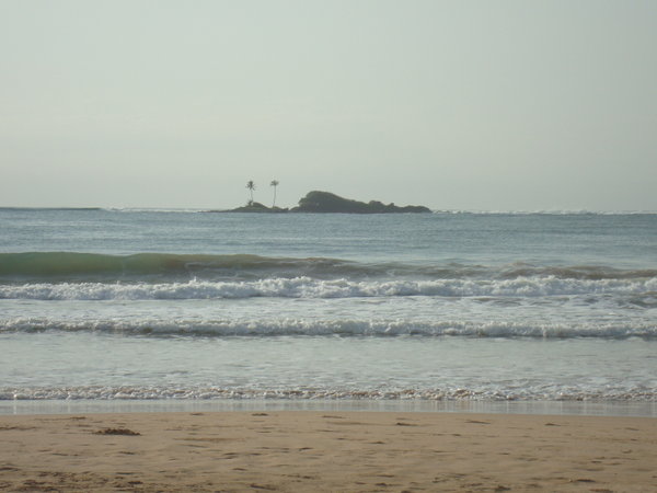 View of the Island offshore