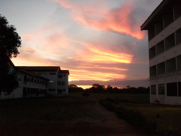 Sunset at ISH