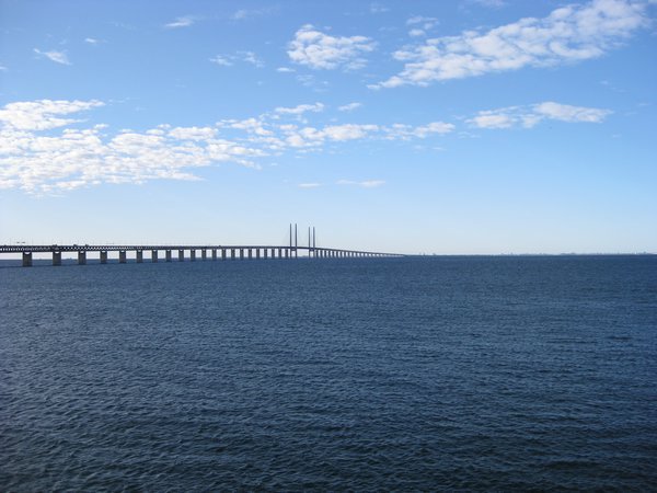 The Bridge Between Malmo and Copenhagen